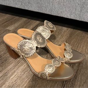 Jack Rogers block heels- size 8.5